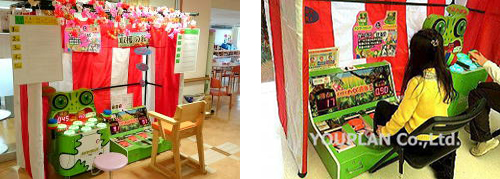 クレーンゲームお祭りバージョン